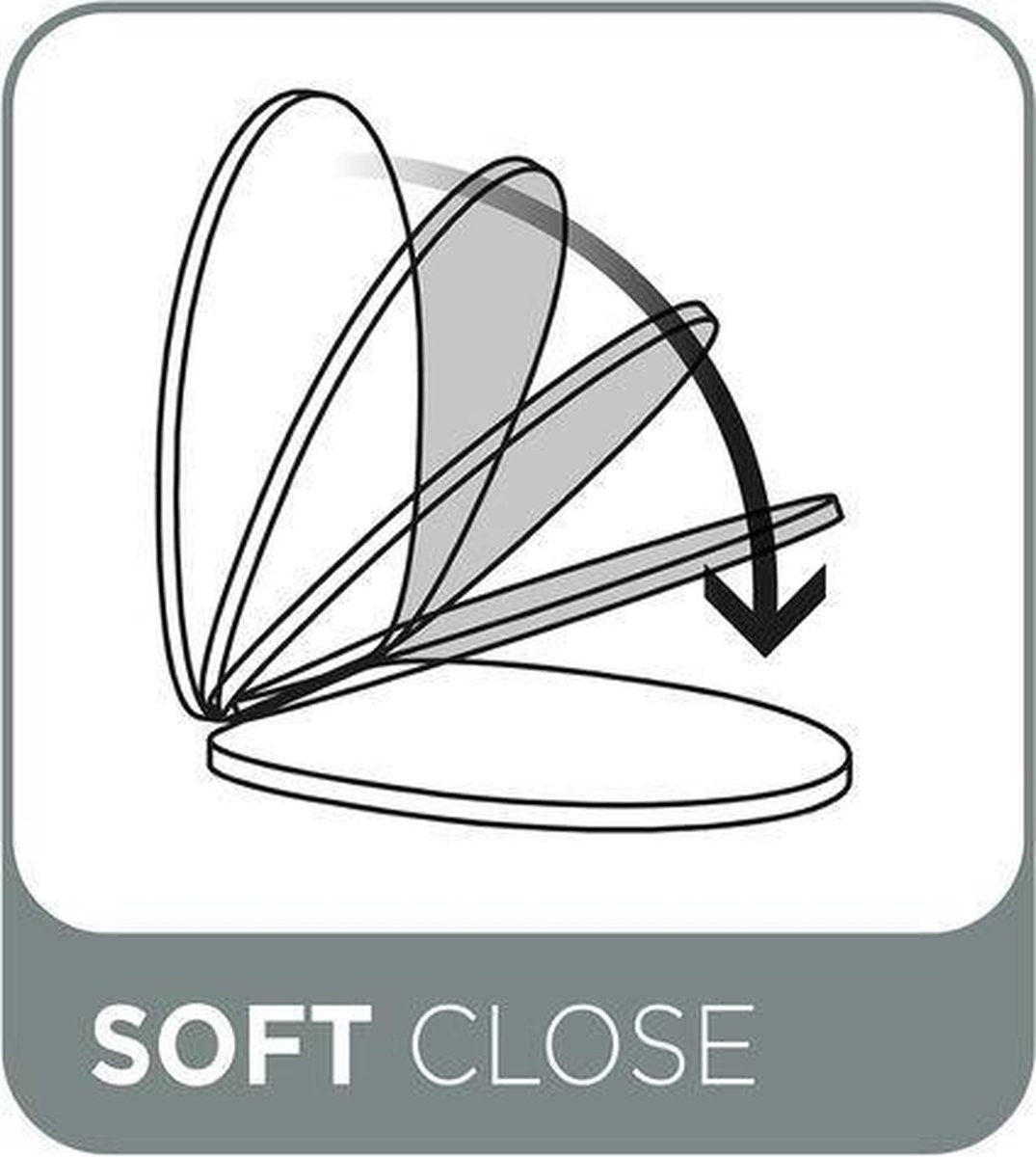 Tiger Reno - WC bril - Toiletbril met deksel - Soft Close - MDF - Wit Tweede kans