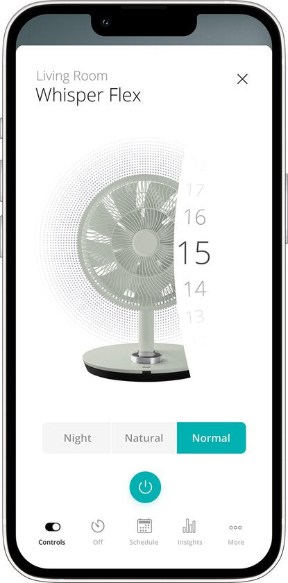 Duux Whisper Flex - Smart Statiefventilator - Staande Ventilator Geruisloos - Sage
