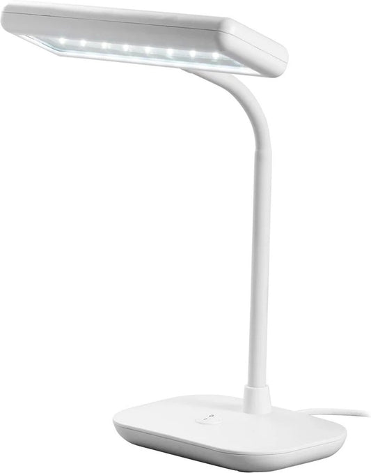LIVARNO Home LED-daglichtlamp - Hobby - Bureaulamp - Flexibele hals - Lees Lamp - bureauwerk lamp - 7.5w 800lm Wit