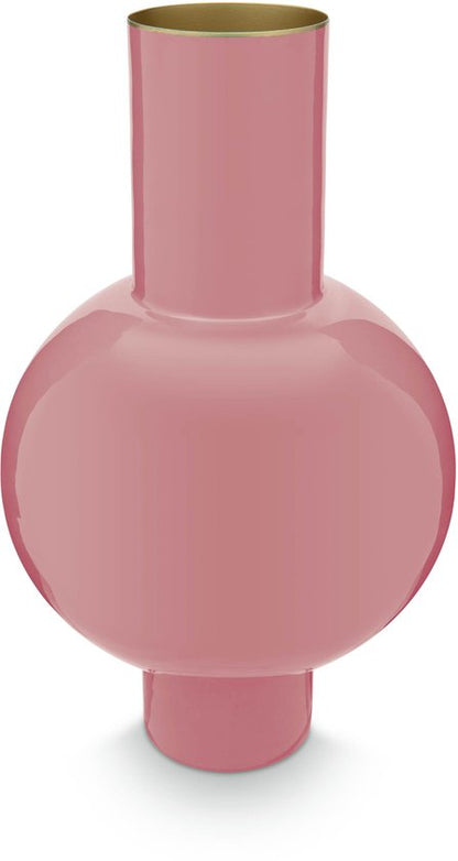 Pip Studio - Vaas - Roze - IJzer - 24x40cm