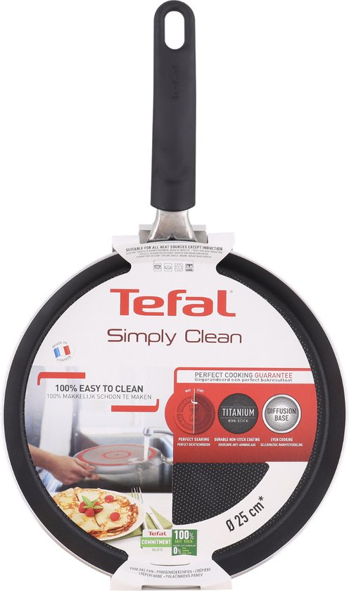 Tefal crêpepan - Pannenkoekenpan Ø 25 cm ZONDER VERPAKKING