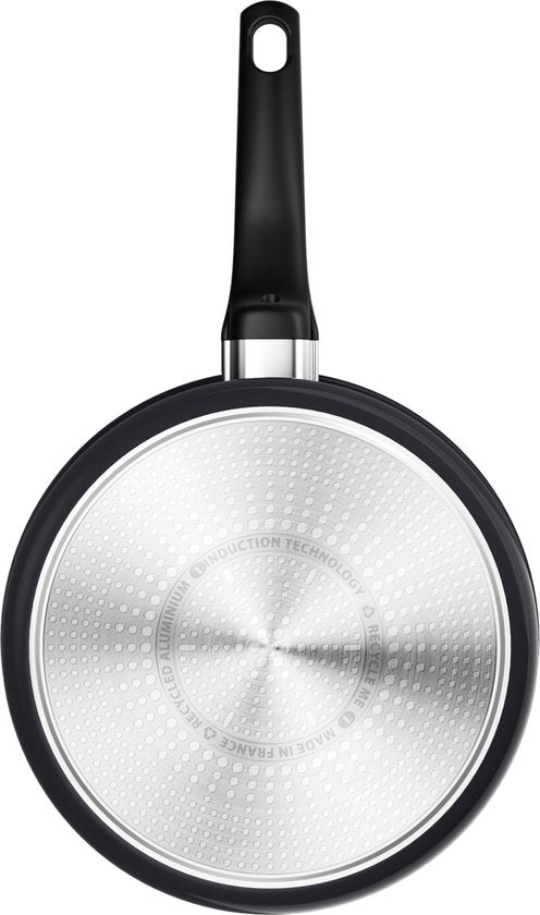 Tefal Revive Black - Hapjespan - Ø24 cm - Met Deksel - Keramisch - PFAS-vrij - Zonder verpakking
