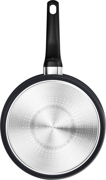 Tefal Revive Black - Hapjespan - Ø24 cm - Met Deksel - Keramisch - PFAS-vrij - Zonder verpakking