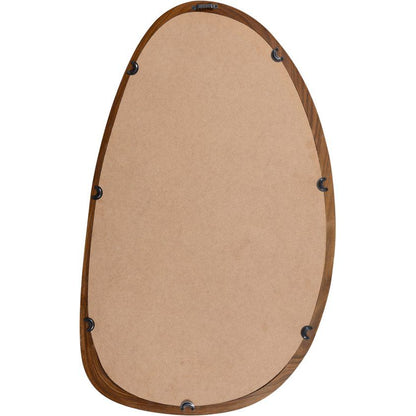 WOOOD Leif Spiegel - Hout - Naturel - 64x38x2 cm
