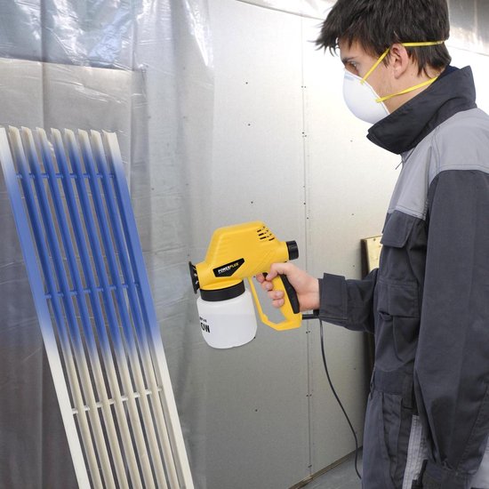 Powerplus Elektrisch Verfpistool POWX351 - Verfspuitpistool van 130 W van 800 ml Tweede kans