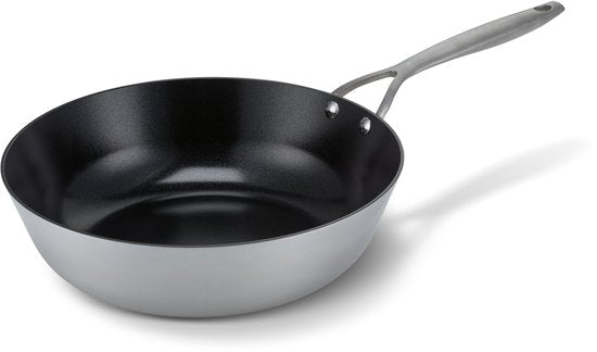 Brabantia Dusk Wokpan Ø 28cm – 100% PFAS vrij – 100% Gerecycleerd - Inductie geschikt Tweede kans