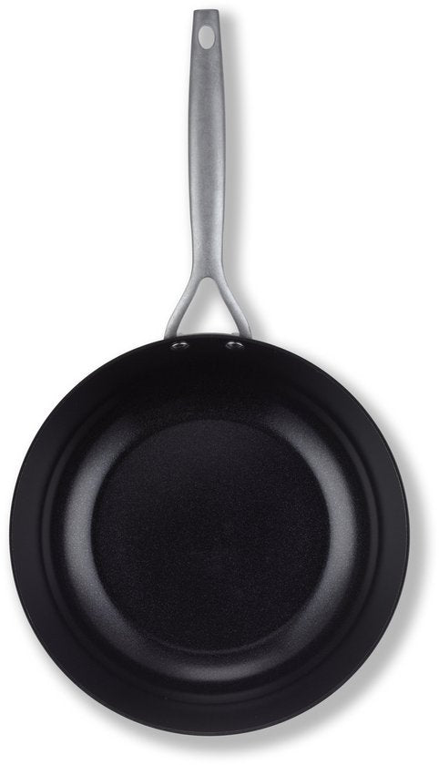 Brabantia Dusk Wokpan Ø 28cm – 100% PFAS vrij – 100% Gerecycleerd - Inductie geschikt Tweede kans