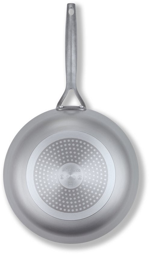 Brabantia Dusk Wokpan Ø 28cm – 100% PFAS vrij – 100% Gerecycleerd - Inductie geschikt Tweede kans