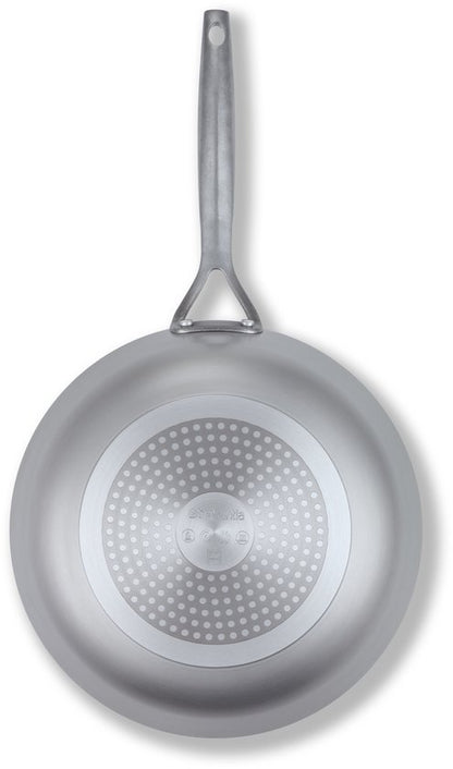 Brabantia Dusk Wokpan Ø 28cm – 100% PFAS vrij – 100% Gerecycleerd - Inductie geschikt Tweede kans