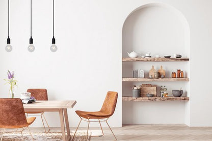 Lucide FIX - Hanglamp - 3xE27 - Zwart Tweede kans