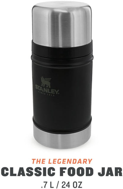 Stanley Classic Legendary Food Jar 0.7L - Thermos Lunchbox Houdt 15 Uur Warm - Deksel Dient Als Kom