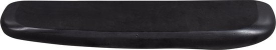 WOOOD Rock Wandplank - Aluminium - Zwart - 7x60x13