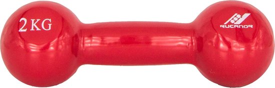 Rucanor Dumbbells 2 Kg 2 Stuks Rood