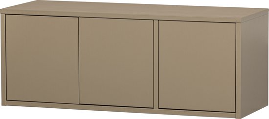 WOOOD Turner TV-Meubel - Grenen - Mud - 47x120x44