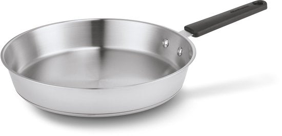 Brabantia Enjoyment Koekenpan Ø 28 cm – Premium – RVS - 90% Gerecycled - PFAS-vrij – Inductie geschikt