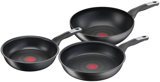 Tefal Unlimited - Pannenset - 3-delig - Inductie -3 pannen lichte gebruikssporen