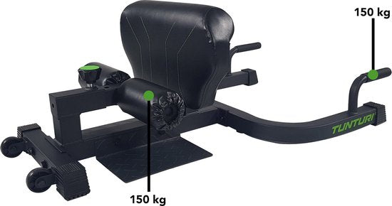 Tunturi WT20 Sissy Squat Station - Alternatief voor squat rack - Squat Apparaat
