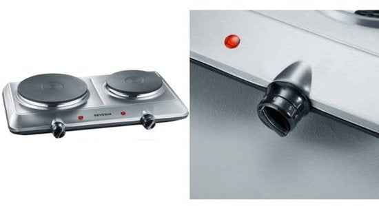 Severin DK 1014 Dubbele kookplaat