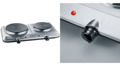 Severin DK 1014 Dubbele kookplaat