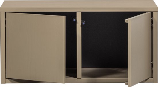 WOOOD Turner Opbergbank - Grenenhout - Mud/Bruin - 39x80x44 cm