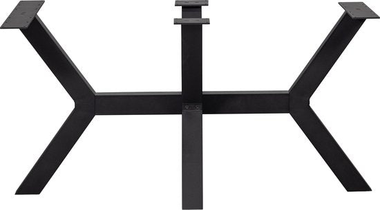 WOOOD Tablo Tafelpoot - Metaal - Zwart - 75x79x71