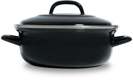 BK Fortalit Emaille braadpan 24cm/2.5L - Inductie braadpan