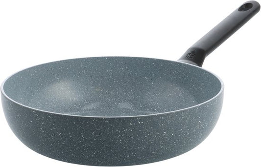 BK Blue Label Wokpan 28cm - 3.7L - PFAS-vrije antikleeflaag
