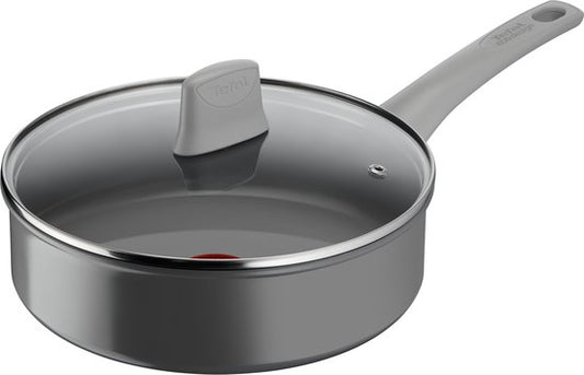 Tefal Renew ON - Hapjespan zonder deksel - Ø24 cm - Met Deksel - Keramisch - PFAS-vrij - Geschikt voor Inductie