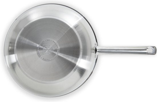 BK Allround Wokpan 28cm – 4.2L - PFAS-vrije antikleeflaag – Wokpan inductie – Keramische pan