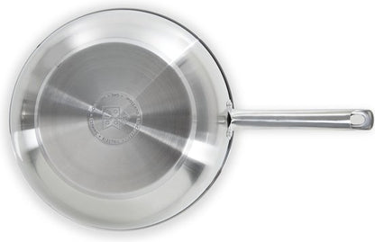 BK Allround Wokpan 28cm – 4.2L - PFAS-vrije antikleeflaag – Wokpan inductie – Keramische pan