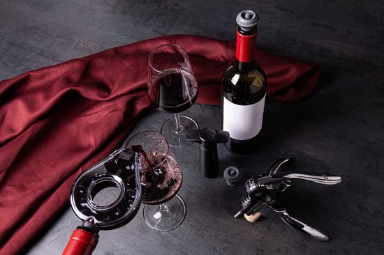 Vacu Vin Wine Set Air Deluxe - 5-delig
