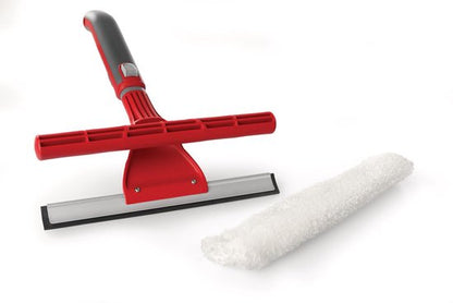 Wolf Garten Multi-star - Ruitenwisser - 2-in-1 - Microvezelhoes - Compatibel met System
