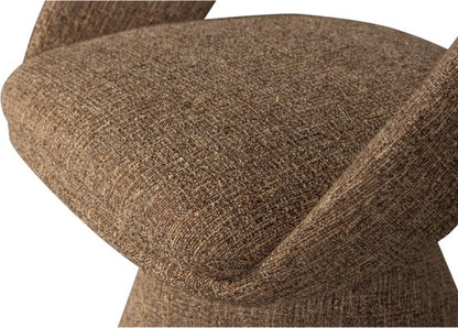 WOOOD Winter Draaibare Eetkamerstoel - Zand Melange/Beige - 80x63x57 cm
