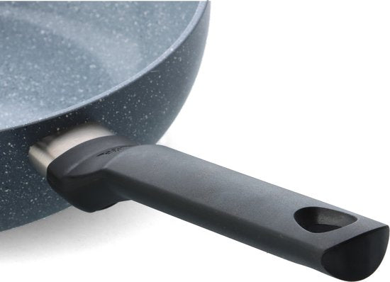 BK Blue Label Wokpan 28cm - 3.7L - PFAS-vrije antikleeflaag