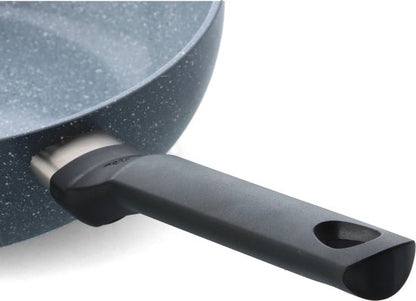 BK Blue Label Wokpan 28cm - 3.7L - PFAS-vrije antikleeflaag