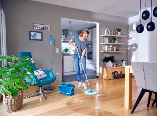 Leifheit - Clean Twist Disc Mop Ergo - dweil set compleet