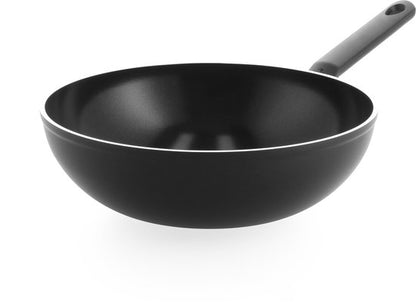 BK Easy Basic Keramische Antiaanbaklaag Wokpan zonder deksel Ø30cm - 4.2L - PFAS-vrij - inductie wokpan