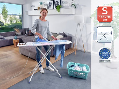 Leifheit strijkplank Classic S Basic - 110 x 30 cm strijkvlak - wit - roze - blauw LET OP! Zonder verpakking
