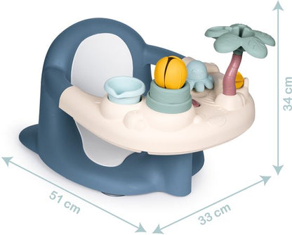 Smoby - badspeelgoed - baby badzitje met leuke accessoires (INCOMPLEET)