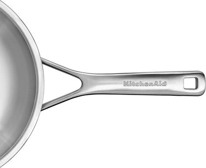 KitchenAid Multi-Ply RVS Koekenpan - ø24 cm - inductie - PFAS-vrij