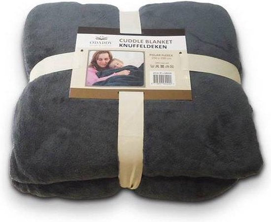 Fleece deken XXL met mouwen - plaid met mouwen - 150x200cm - super zacht, fleece XXL