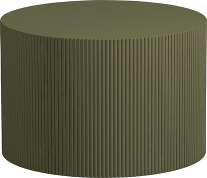 WOOOD Sanne Bijzettafel - MDF - Militair Groen - 40x60x60