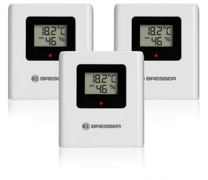 Bresser Weerstation - Quadro Invidio S - 3x Thermo-hygrometer