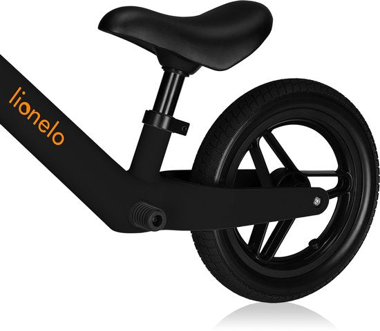 Lionelo Toni Loopfiets – Vanaf 18 mnd – Tot 30 kg – Lichtgewicht 2,3 kg – Verstelbaar Zadel & Stuur – PU Wielen