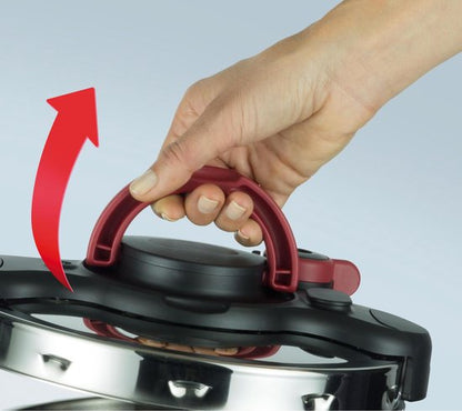 Tefal Clipso Minut Easy - Snelkookpan - 6L - Ø 22 cm - Geschikt voor Inductie - Met Stoommand