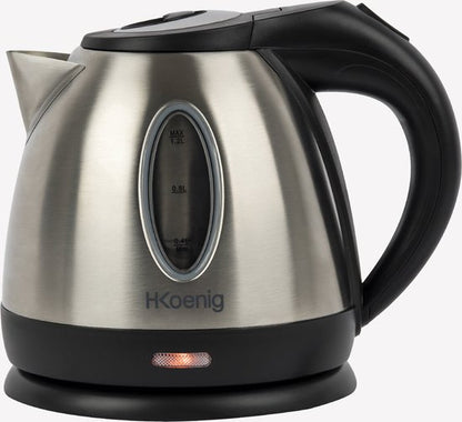 H. Koenig BO12 - Waterkoker - 1.2 L - rvs