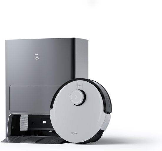 Refurbished Ecovacs X1 OMNI - Robotstofzuiger + Automatische Leegmaakstation - Actief Dweilsysteem