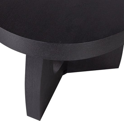 WOOOD Tala Bijzettafel - MDF Fineer - Zwart - 45x45x45 cm