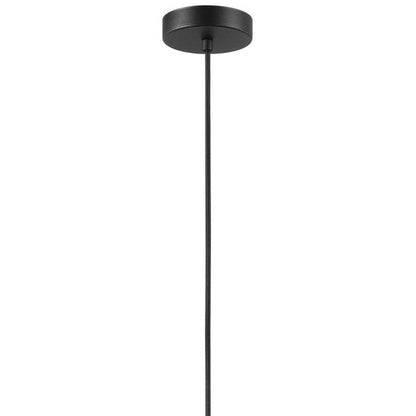 EGLO Bordesley Hanglamp - 1 lichts - Ø21cm. - E27 - bamboe, rotan - Zwart, bruin Tweede kans