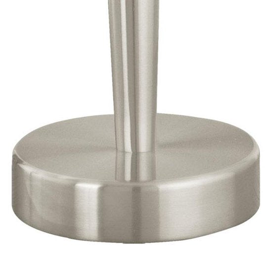 EGLO Solo 1 Tafellamp - E14 - 26 cm - Grijs/Wit - Dimbaar Tweede kans